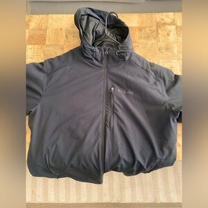 Men’s Columbia Zip Up Jacket - Soft Shell - XL